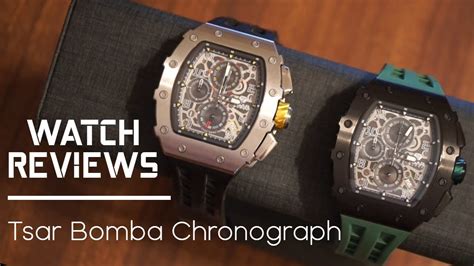 tsar bomba watch vs richard mille|Tsar Bomba Watches Offer Ingenious Interchangeability.